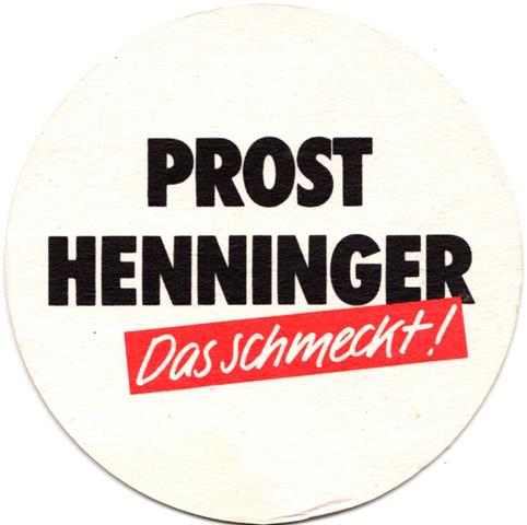 frankfurt f-he henninger rund 4a (205-das schmeckt) 